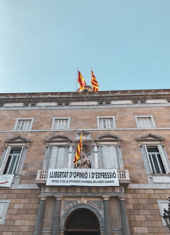 Generalitat de Cataluña sin funcionarios de la Generalitat